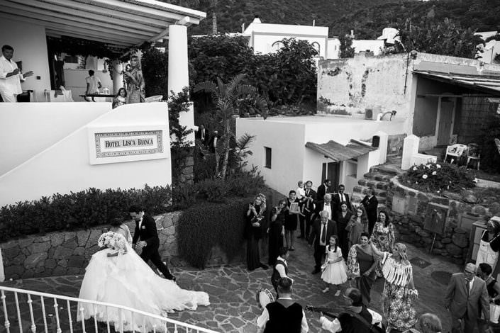 Matrimonio Hotel Lisca Bianca a Panarea